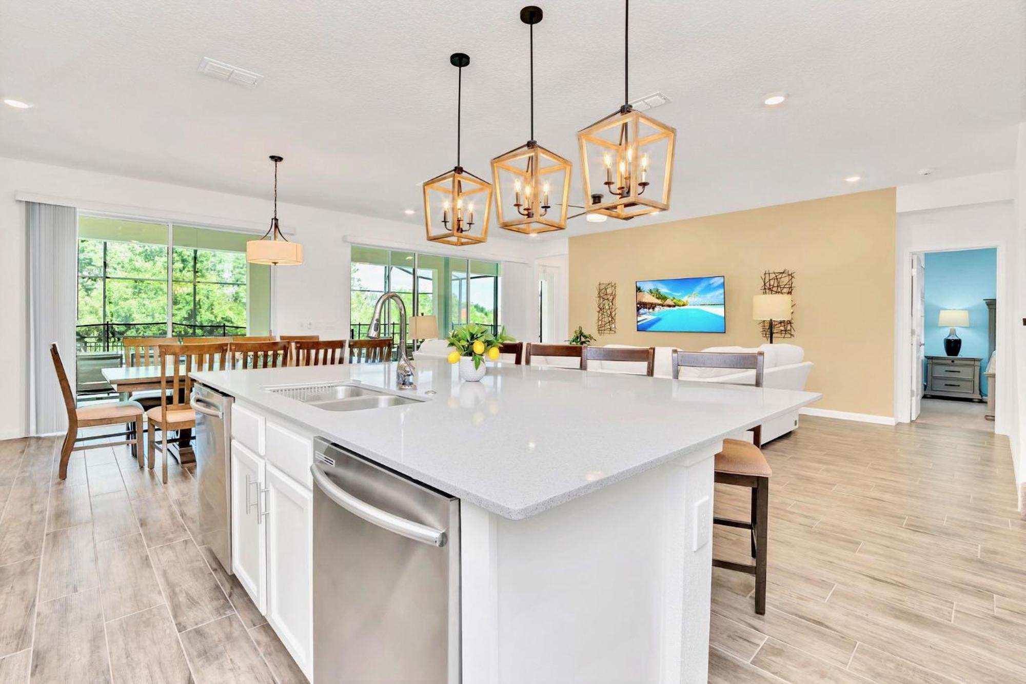 Stunning 9Br Home - Family Resort With Private Pool, Hot Tub, Games Room And Bbq! Kissimmee Exterior photo